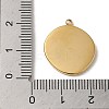 304 Stainless Steel Pendants STAS-L022-309G-3
