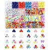 DIY Mixed Shapes Acrylic Beads Bracelets Making Kits DIY-YW0010-97-1