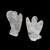Natural Quartz Crystal Gemstone Carved Angle Figurines GG-CBA8396-A19-2