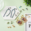 80Pcs 8 Style 304 Stainless Steel Stud Earring Findings STAS-PJ0001-40-7