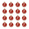 Golden Plated Alloy Enamel Charms LS-ENAM-S118-03F-2