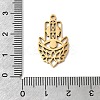 Hollow 304 Stainless Steel Pendants STAS-H247-03G-4