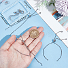 5Pcs Adjustable 304 Stainless Steel Box Chain Link Bracelet Making STAS-BBC0004-82A-3