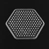 Hexagon ABC Plastic Pegboards used for 5x5mm DIY Fuse Beads DIY-Q009-12-1