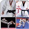 Taekwondo Belt AJEW-WH0314-341B-5