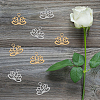 40Pcs 2 Colors 304 Stainless Steel Charms STAS-DC0014-34-7