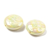 2Pcs UV Plating Acrylic Beads FIND-C067-03A-2