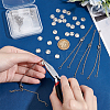 Initial Alphabet 304 Stainless Steel Link Bracelets DIY Makings Kit DIY-UN0056-21-5