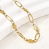 304 Stainless Steel Link Bracelets BJEW-A044-03A-G-2