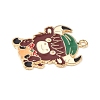 Thanksgiving Day Alloy Enamel Pendants LS-ENAM-I076-01G-01-2