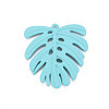 Spray Painted Alloy Pendants PALLOY-T077-117E-RS-1