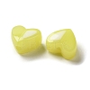 Imitation Jelly Acrylic Opaque Beads SACR-R741-01G-2