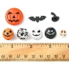 DIY Halloween Synthetic Turquoise & Round Wood Beads Jewelry Findings Kits DIY-FS0006-35-5