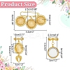 Brass Photo Frame Brooch Kits JEWB-WR00003-2