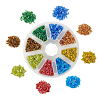 Tube Glass Bugle Beads SEED-YS0001-02-1