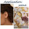 200pcs 316 Surgical Stainless Steel Hoop Earring Findings STAS-HS0001-26B-6
