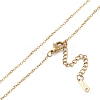201 Stainless Steel Cable Chain Necklaces NJEW-P309-20G-3