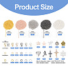 DIY Iron Chains Necklaces Making Kits DIY-TA0013-17-3