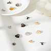 8 Sets 4 Colors Zinc Alloy Rivet PURS-LP0001-12-1