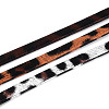 5M Flat Leopard Print PU Leather Double Fold Bias Tape LC-N006-03C-1