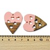 Resin and Walnut Pendants WOOD-I013-03C-2