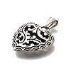 304 Stainless Steel Pendants STAS-Z110-46AS-2