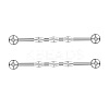 316L Surgical Stainless Steel Round Ball Bar Industrial Barbell Cartilage Earrings FS-WG6688D-05-2