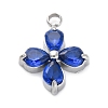 304 Stainless Steel Micro Pave Cubic Zirconia Pendants LS-STAS-U042-06P-03-1