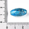 Luminous Handmade Gold Sand Lampwork Beads LS-FOIL-T006-01B-2