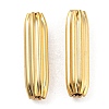 Rack Plating Eco-friendly Brass Beads KK-M257-21G-1