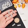 304 Stainless Steel Pendants STAS-UN0012-81P-3