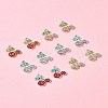 12Pcs 6 Colors Rack Plating Alloy Pendants FIND-FS0003-11-9