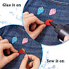 20Pcs 5 Colors Rhinestone Patches PATC-TA0001-07B-4