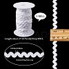 25M Nylon S Shaped Lace Ribbon OCOR-GF0003-60B-2