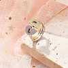 304 Stainless Steel Cuff Rings RJEW-K287-04C-1