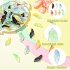 100Pcs Transparent Glass Pendants GLAA-CJ0002-63-3