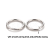 Brass Open Jump Rings KK-M165-9mm-01P-NR-4