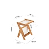 Wood Tea Table Model PW-WG48434-01-1