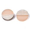Resin & Wood Cabochons RESI-R425-05J-2