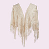 Lace Flower Detachable Polyester Shawl AJEW-WH20072-43A-6