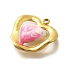 304 Stainless Steel Enamel Pendants LS-STAS-Q347-15G-03-2
