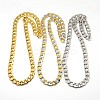 304 Stainless Steel Curb Chain/Twisted Chain Necklaces STAS-A028-N127-1