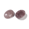 Natural Strawberry Quartz Cabochons G-B080-01A-05-2