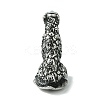 Retro 304 Stainless Steel Leopard Figurines STAS-G331-08AS-3