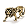 Brass 3D Animal Figurines KK-C073-06B-AG-1