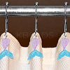 12Pcs Iron Shower Curtain Rings for Bathroom HJEW-OC0001-20-7