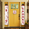 Polyester Hanging Sign for Home Office Front Door Porch Decorations HJEW-WH0023-013-5