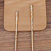 Alloy Hair Stick Findings PW-WG70408-03-1