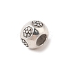 Tibetan Style Alloy European Beads TIBE-Q090-46AS-2