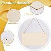Wooden Ornaments WOOD-WH0112-09-5